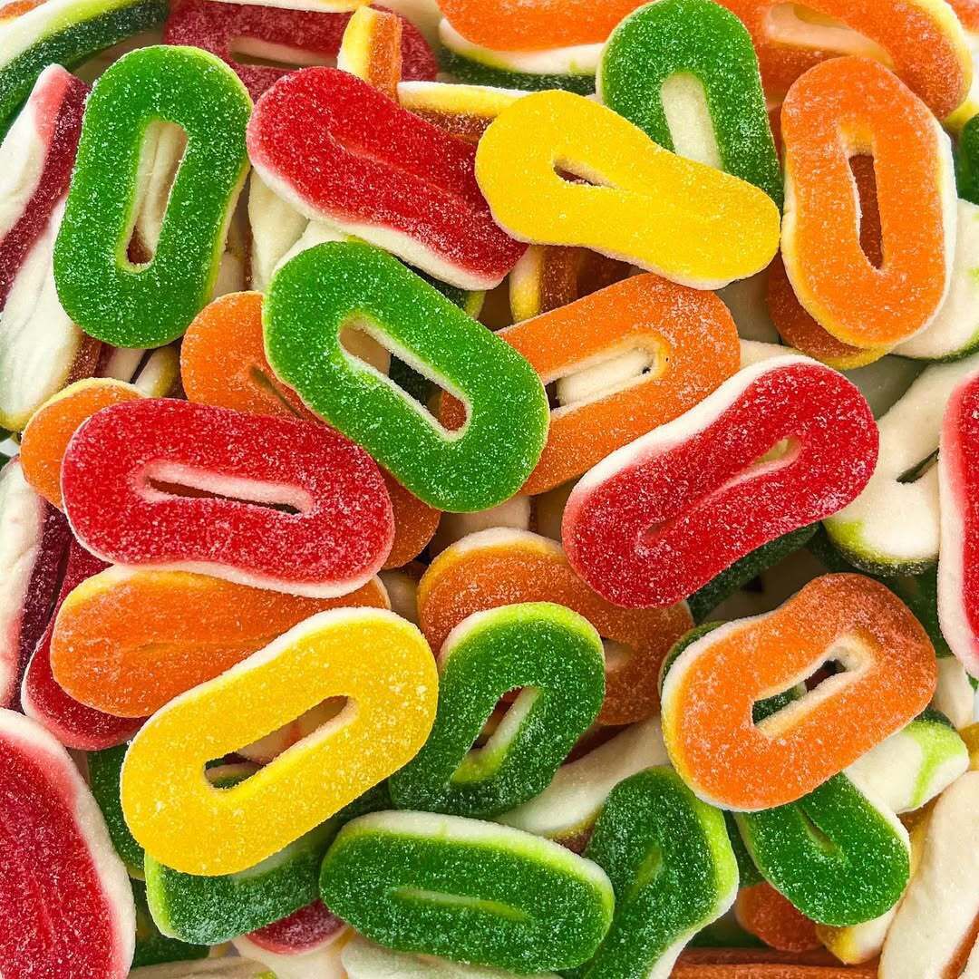 DAMEL ANNEAUX ASSORTIS ACIDE Halal