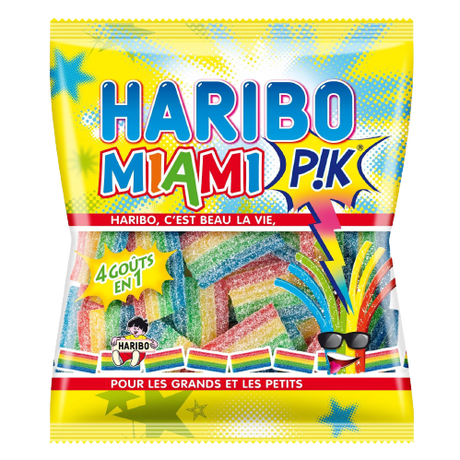 HARIBO MIAMI PIK 1KG x3 CARTONS